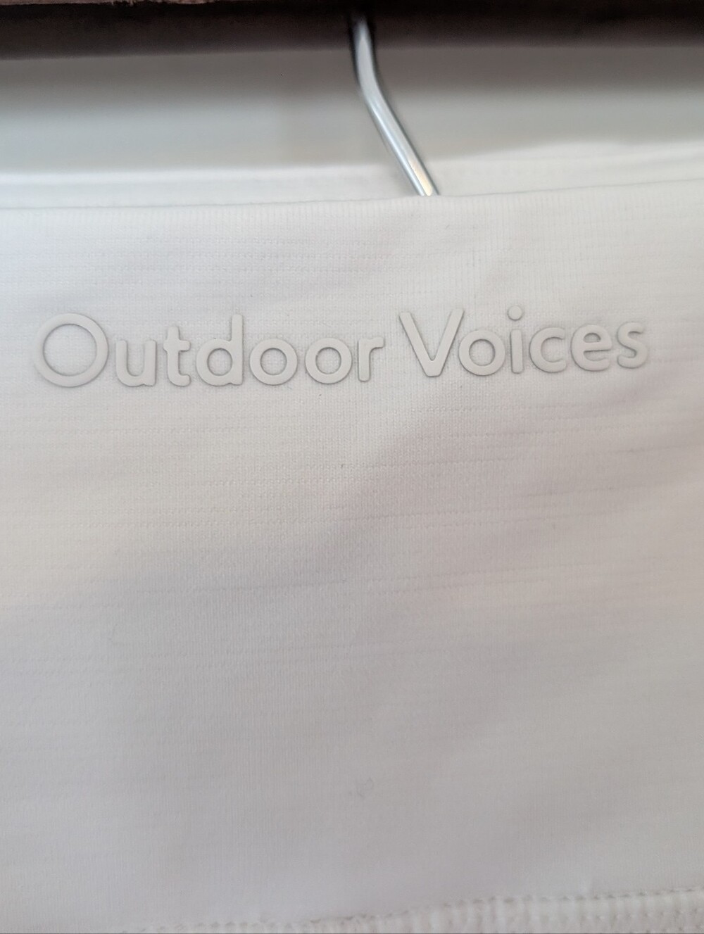 NWT Outdoor Voices Women's White Hudson 2.5" Shorts Size XL Lined Running - Picture 9 of 16